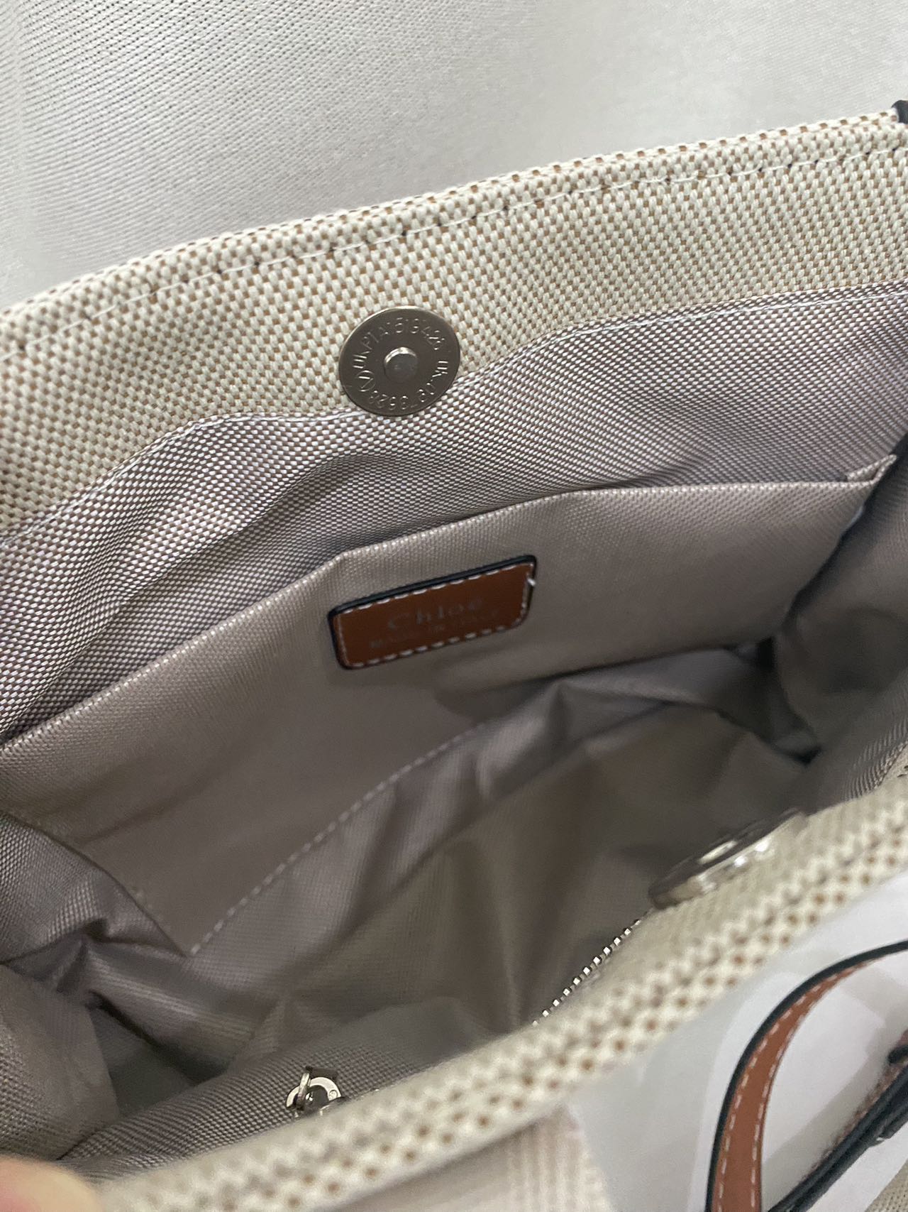 Chloe  ストラップ付き woody トートバッグ