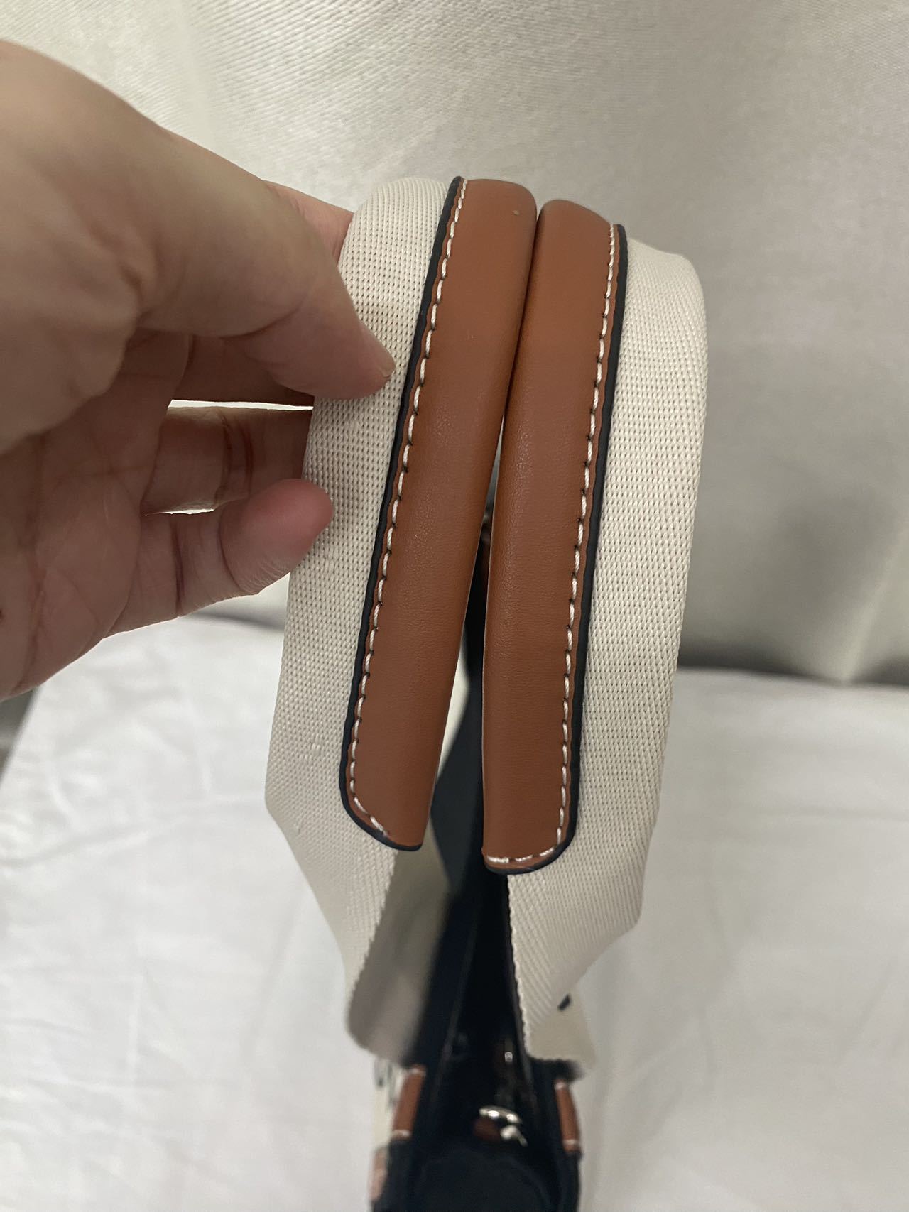 Chloe  ストラップ付き woody トートバッグ ブラック