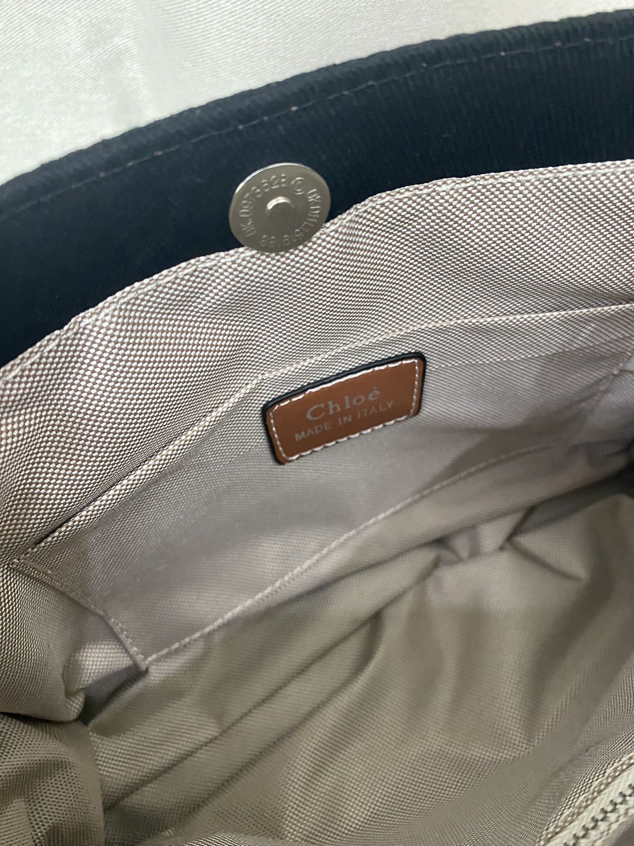 Chloe  ストラップ付き woody トートバッグ ブラック