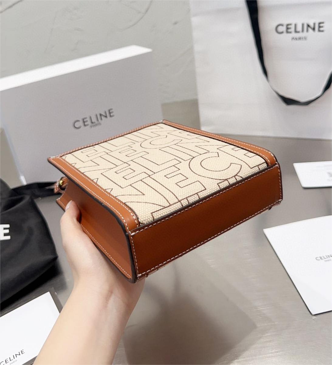 ☆【CELINE】☆MINI VERTICAL CABAS トートバッグ☆