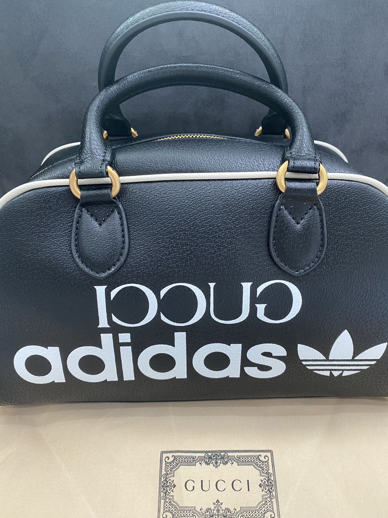 adidas x Gucci ミニ ダッフルバッグ