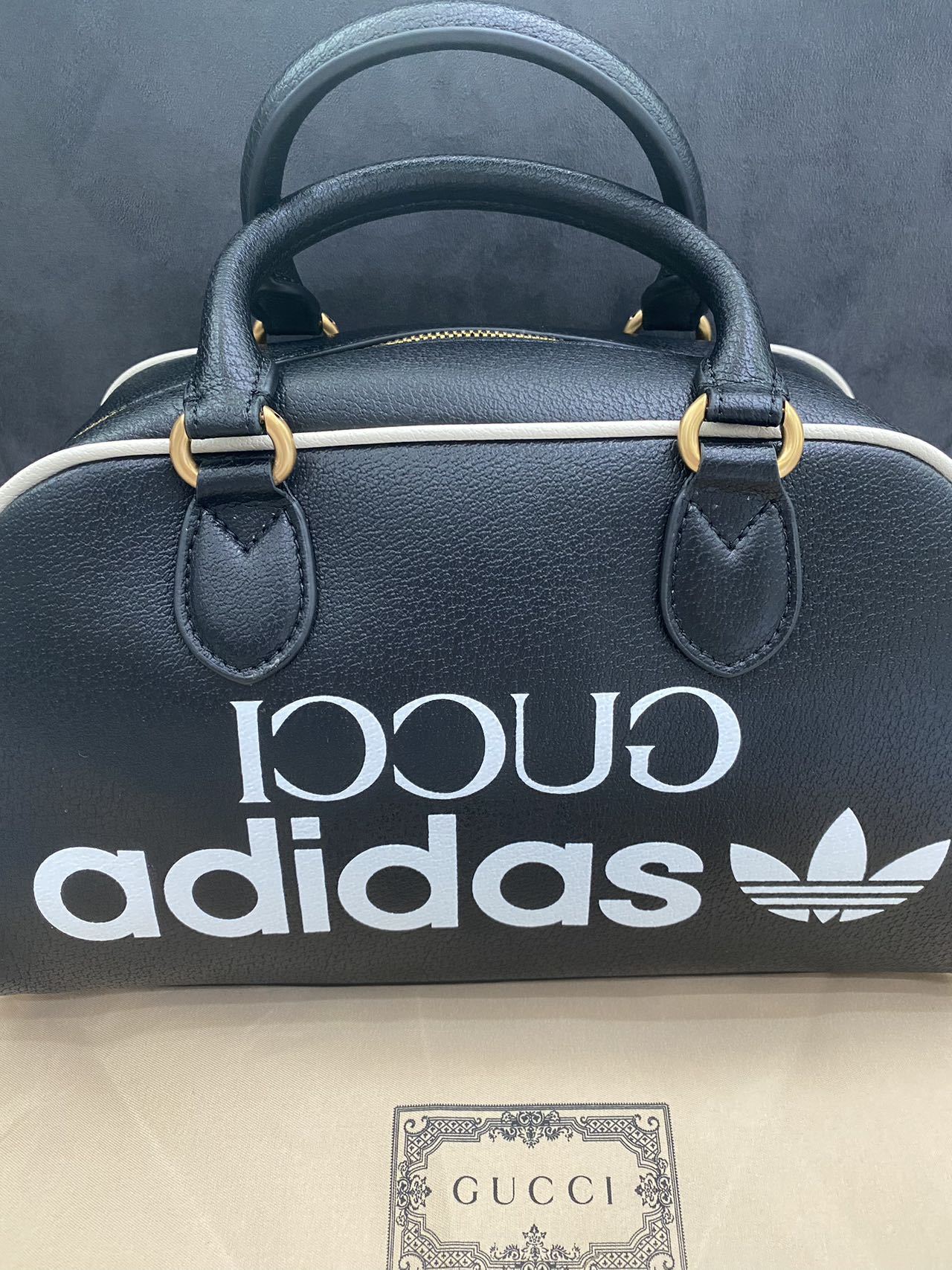 adidas x Gucci ミニ ダッフルバッグ