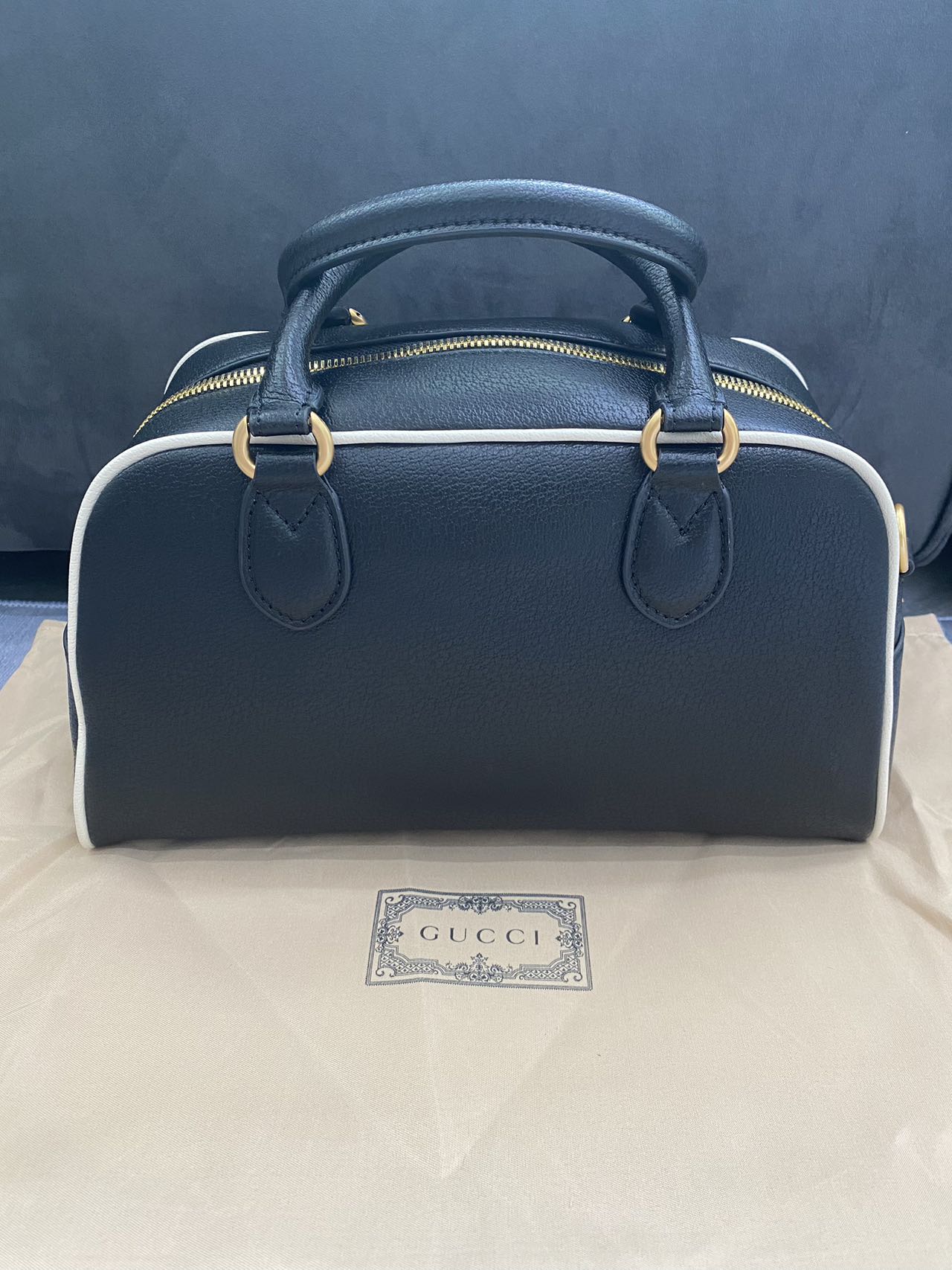 adidas x Gucci ミニ ダッフルバッグ