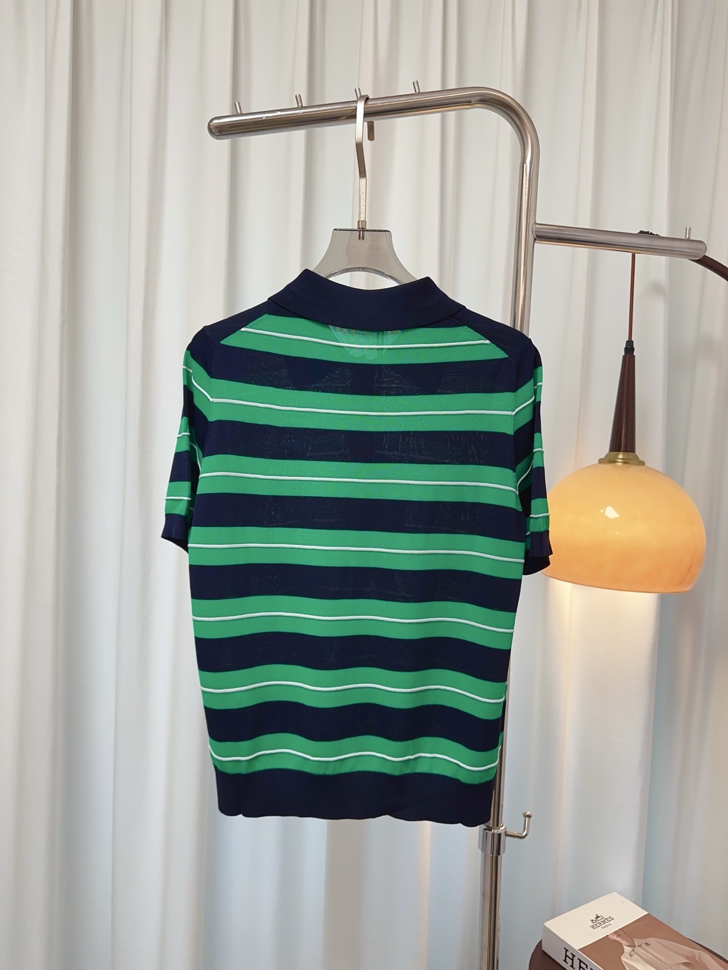 miumiu コットン ニット ポロシャツ