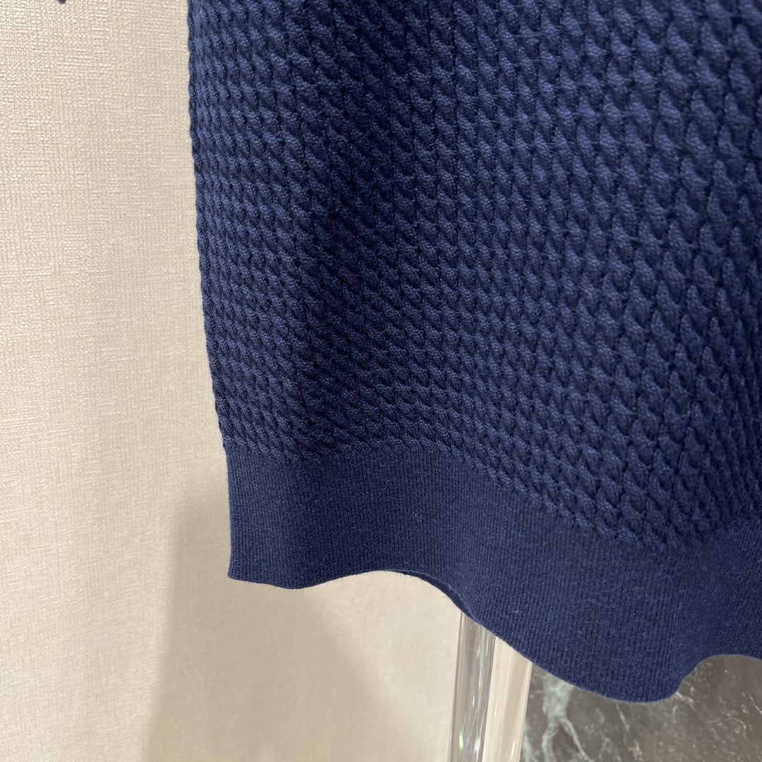 miumiu ケーブル編み カシミヤxシルク クルーネック セーター