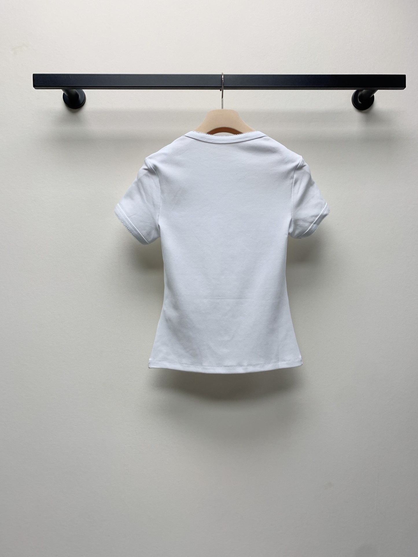 Petit Bateau X Miu Miu ストレッチジャージー スリムTシャツ