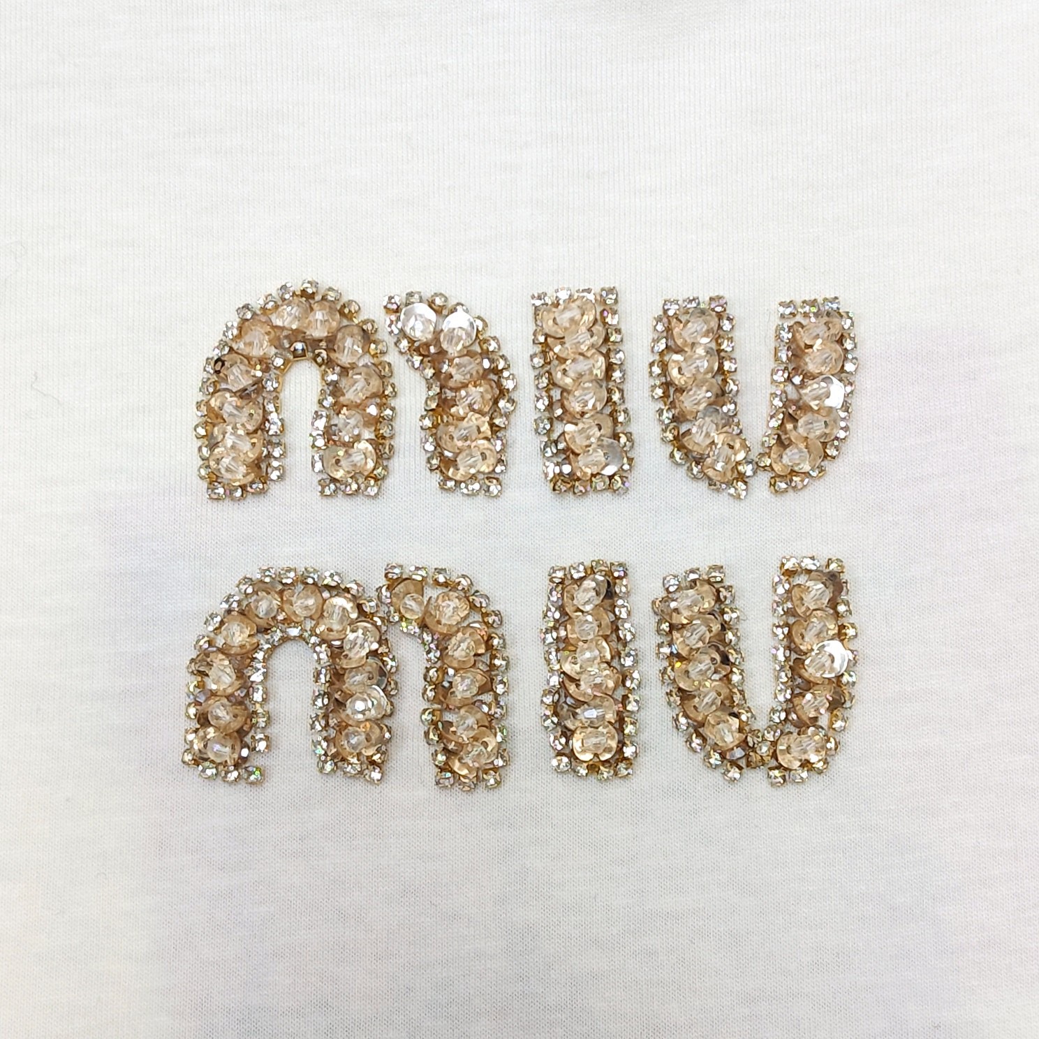 miumiu ジャージー Tシャツ