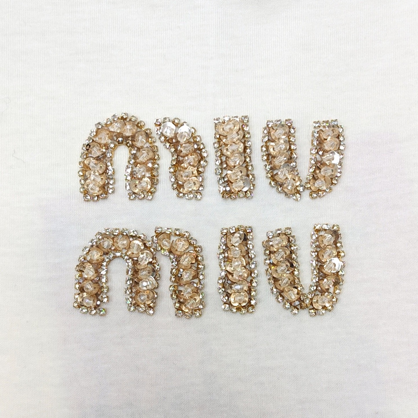 miumiu ジャージー Tシャツ