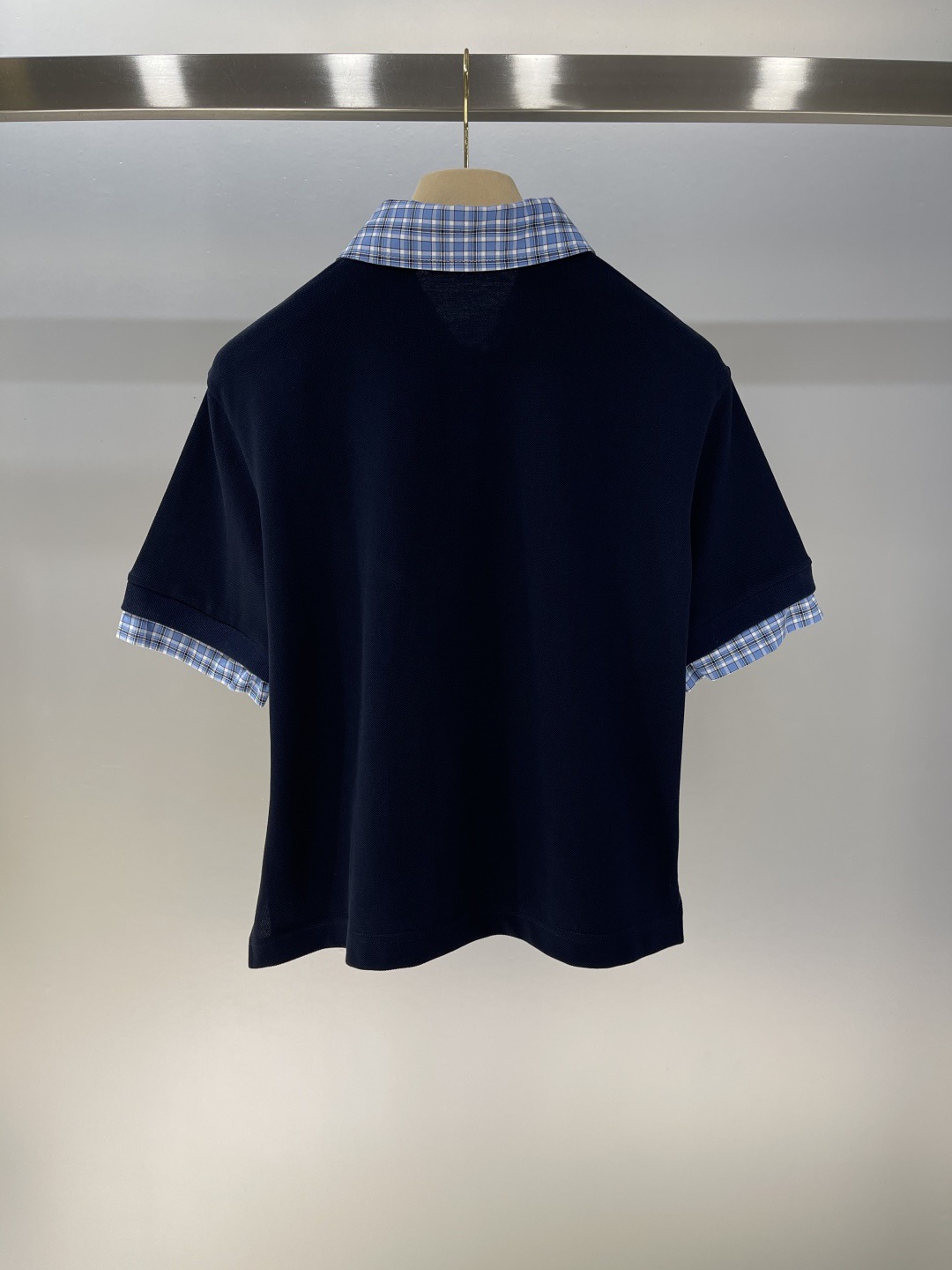 miumiu ピケxポプリン ポロシャツ