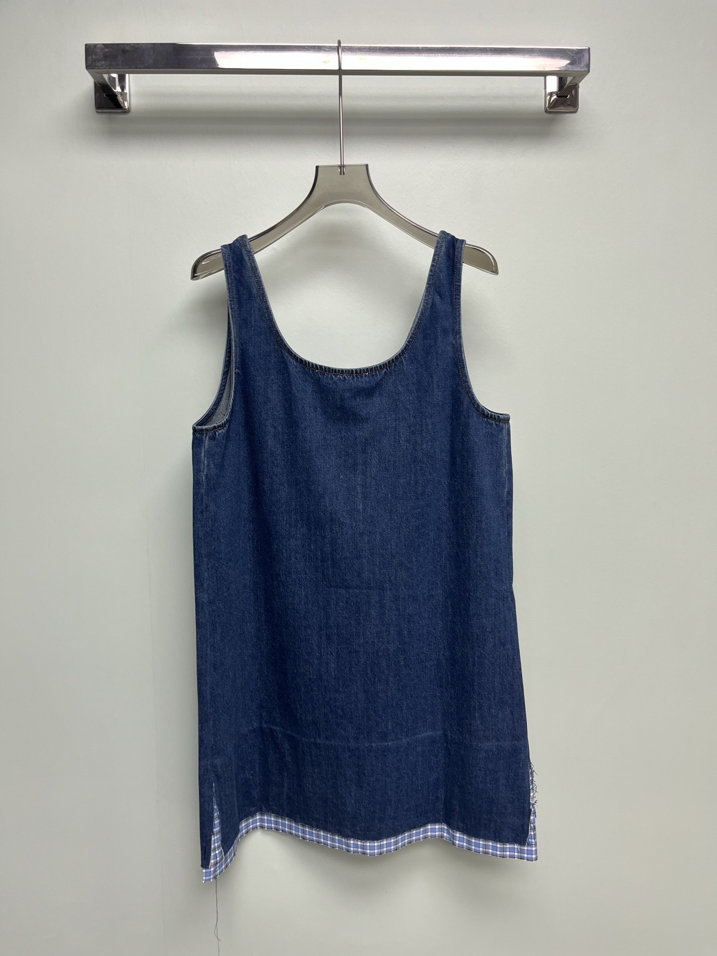 miumiu ウォッシュドデニム ミニドレス