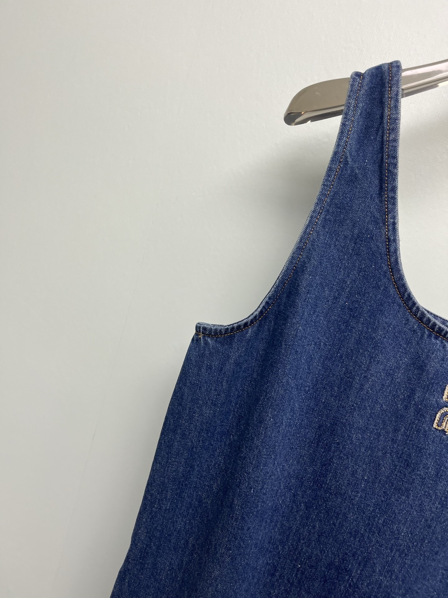 miumiu ウォッシュドデニム ミニドレス