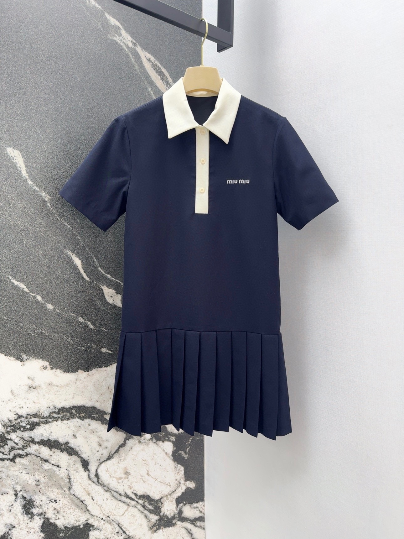 miumiu キッドモヘア ミニドレス