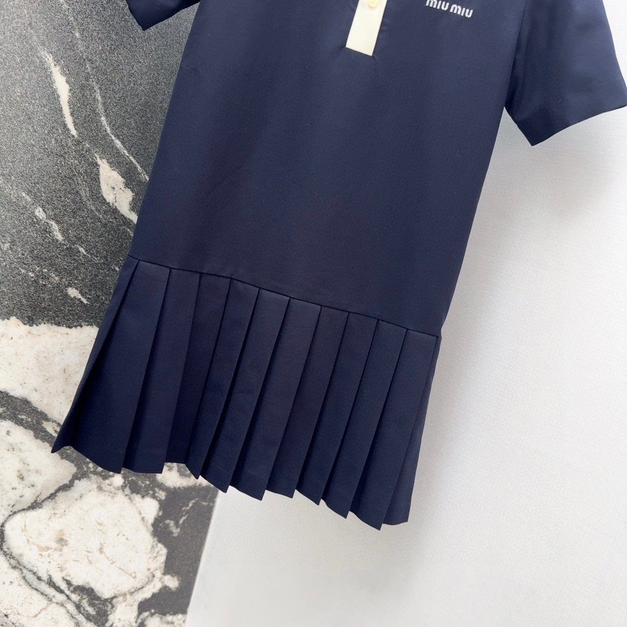 miumiu キッドモヘア ミニドレス