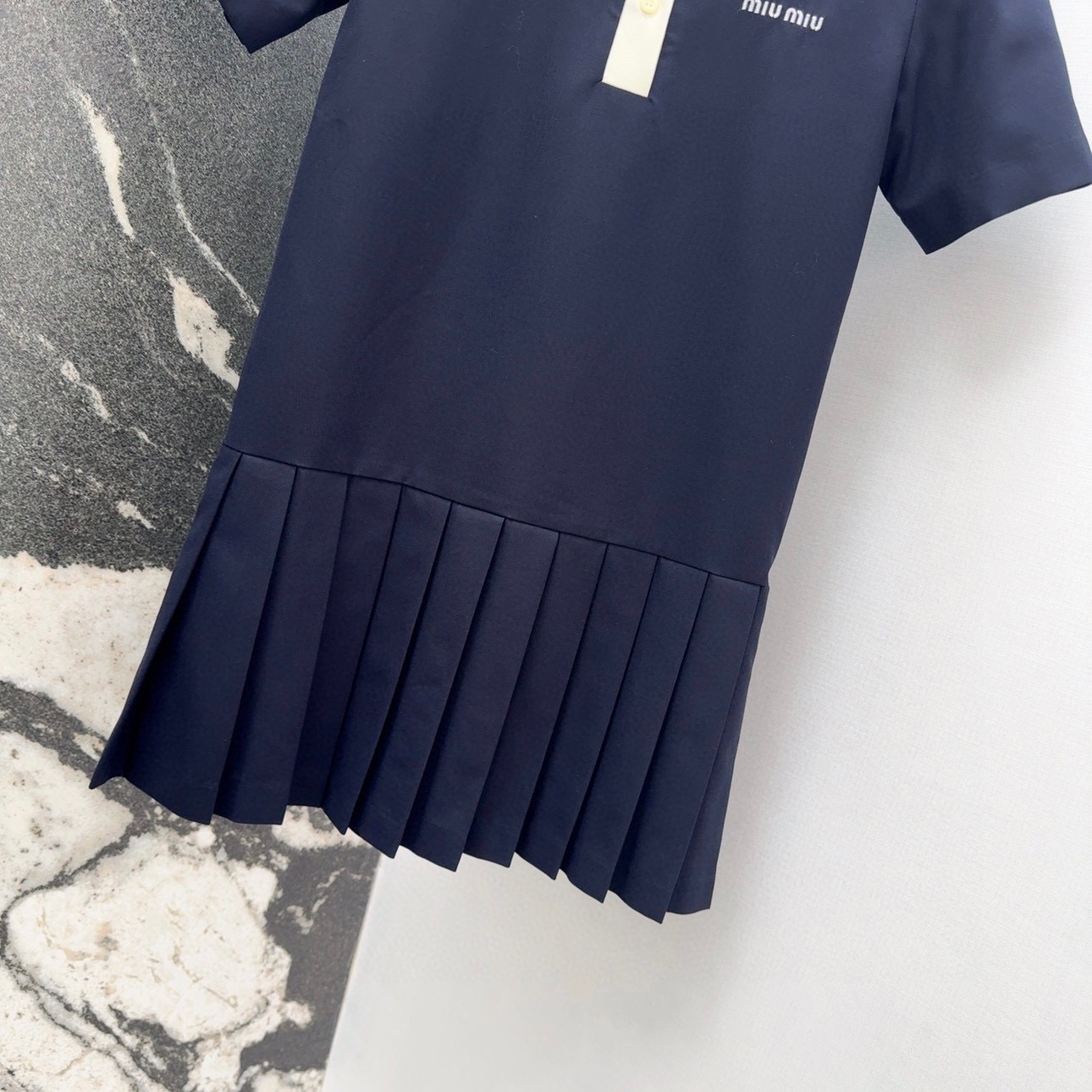 miumiu キッドモヘア ミニドレス