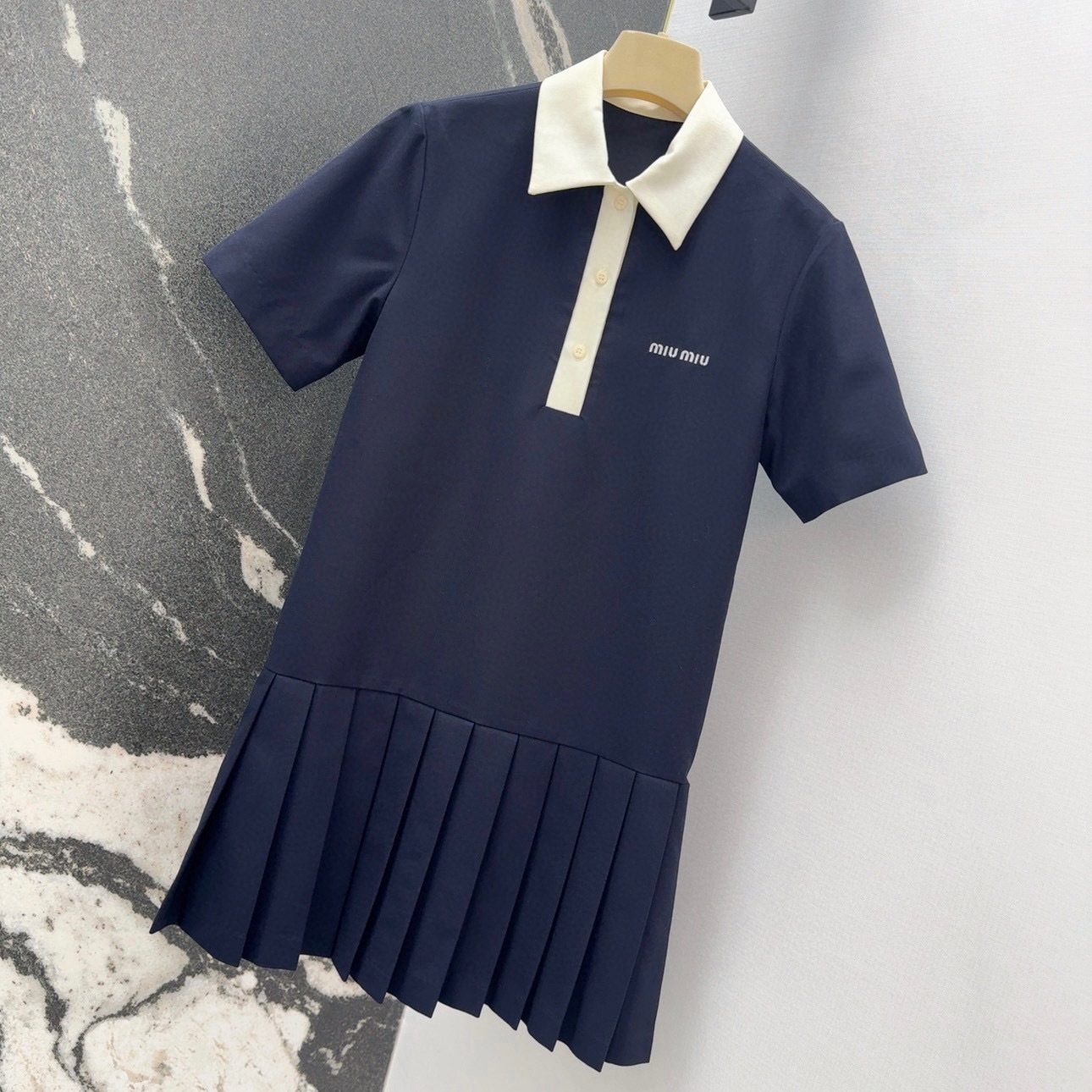 miumiu キッドモヘア ミニドレス