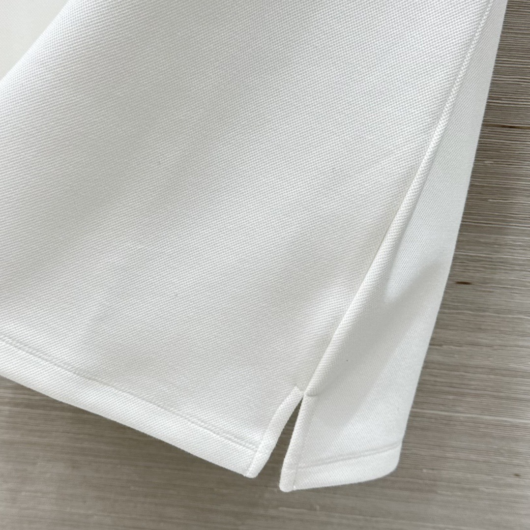 miumiu ボンデッドピケとテクニカルジャージーのドレス