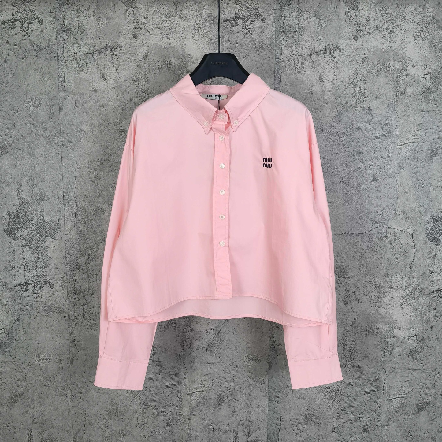miumiu ポプリンシャツ