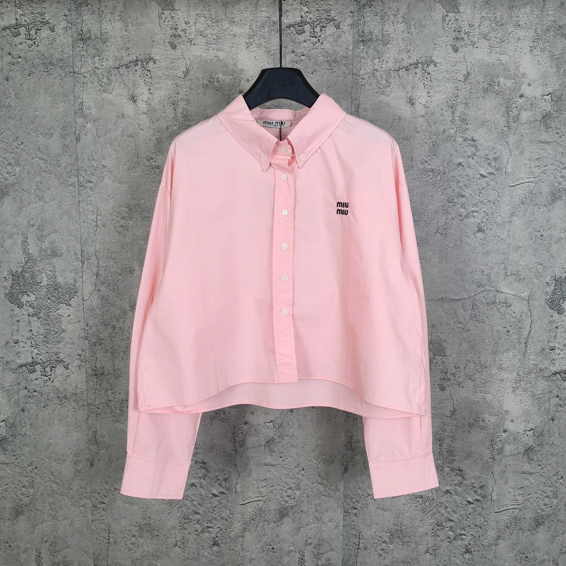 miumiu ポプリンシャツ
