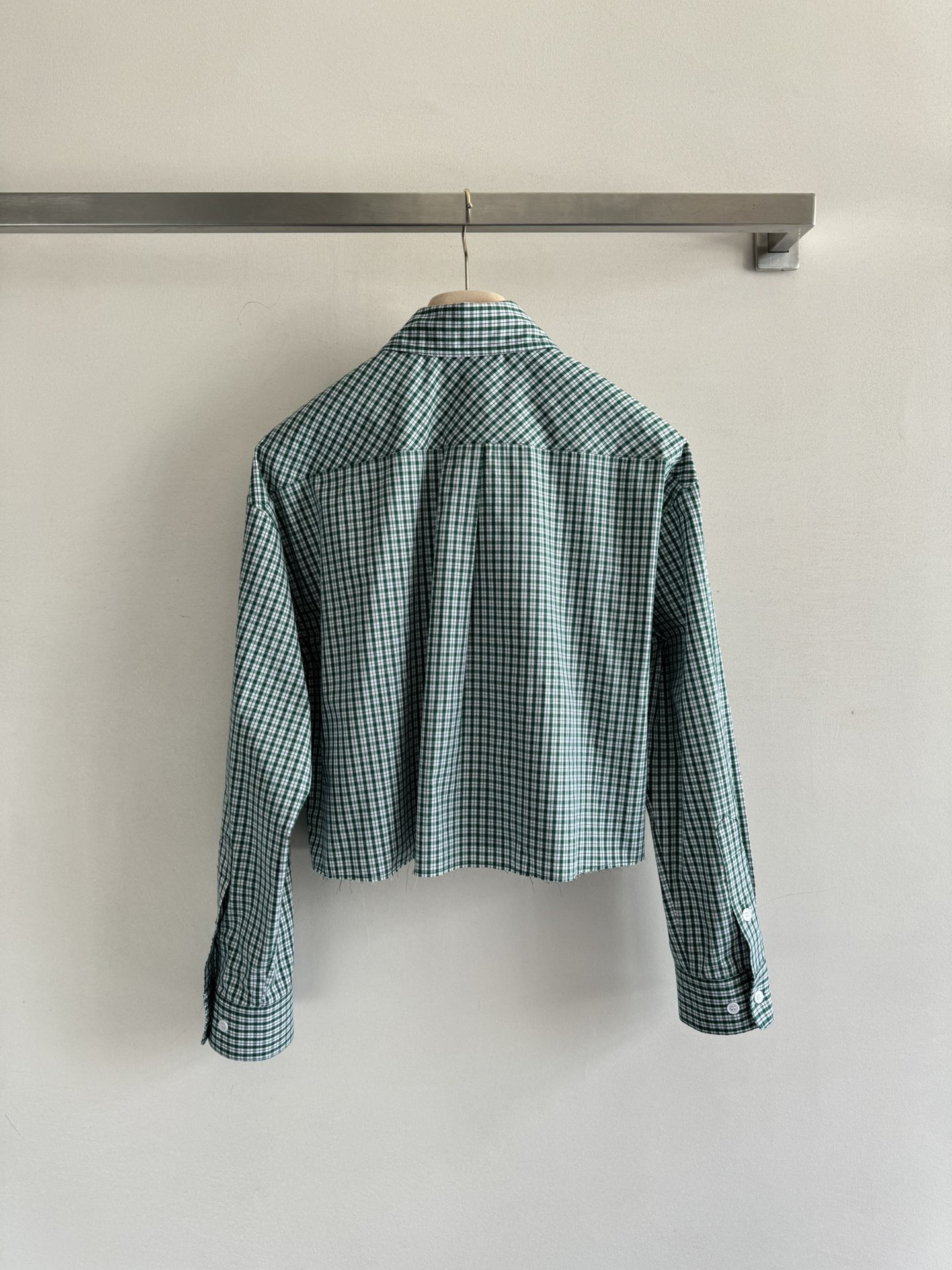 miumiu チェックシャツ