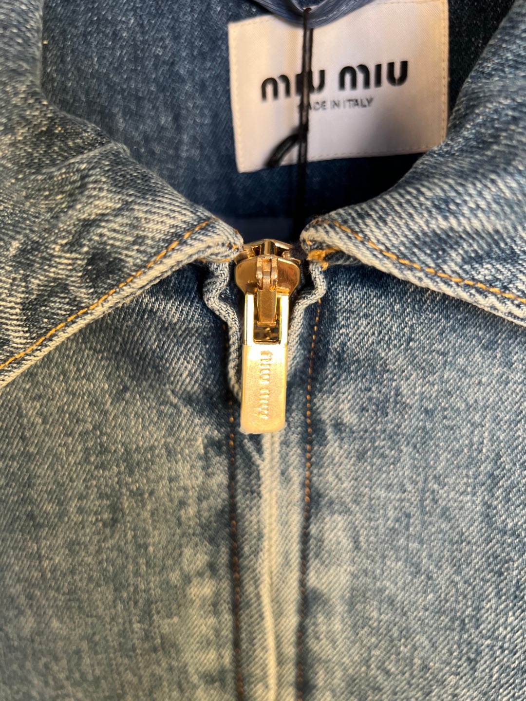 miumiu デニム ブルゾンジャケット