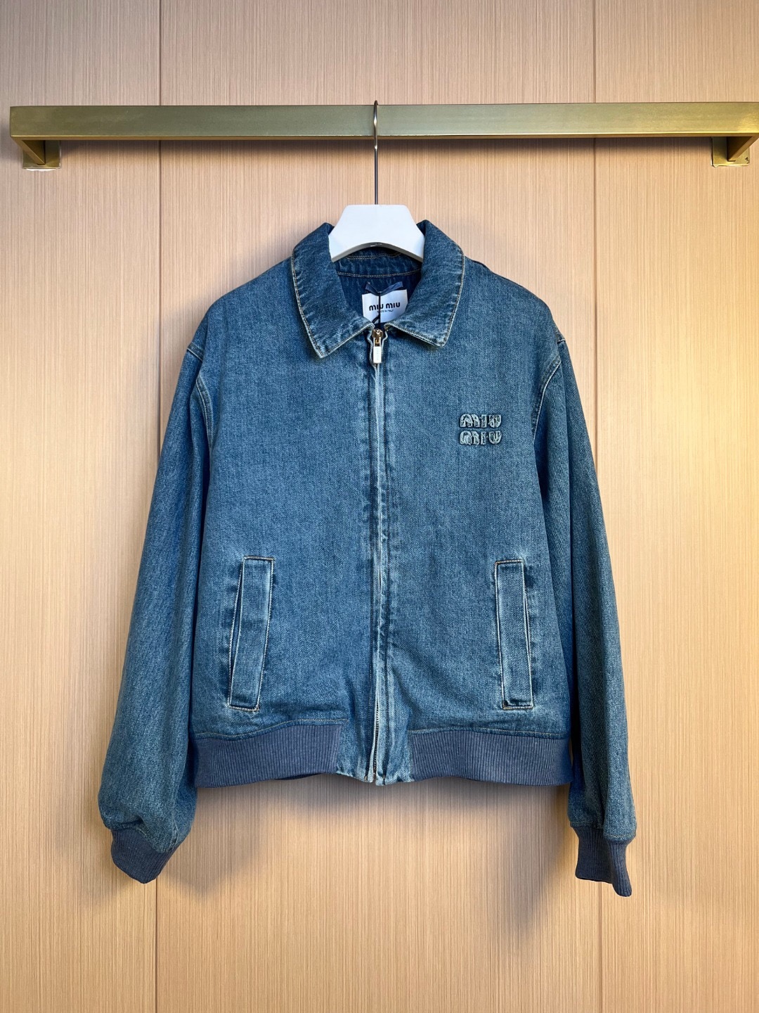 miumiu デニム ブルゾンジャケット