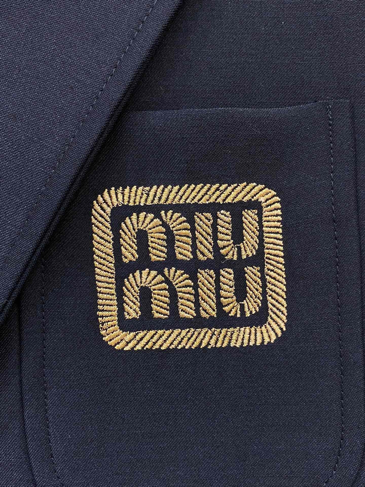 miumiu シングルブレスト モヘア ジャケット