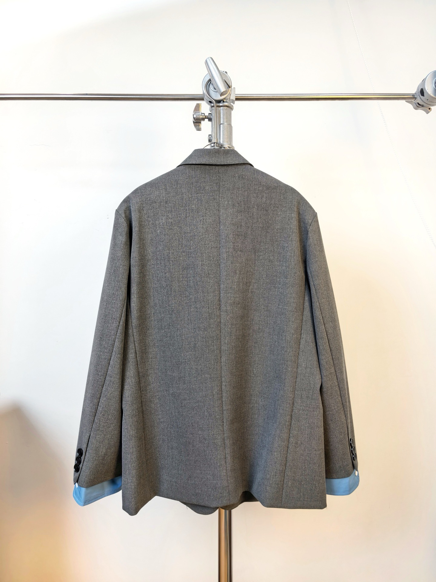 miumiu シングルブレスト ギャバジン ジャケット