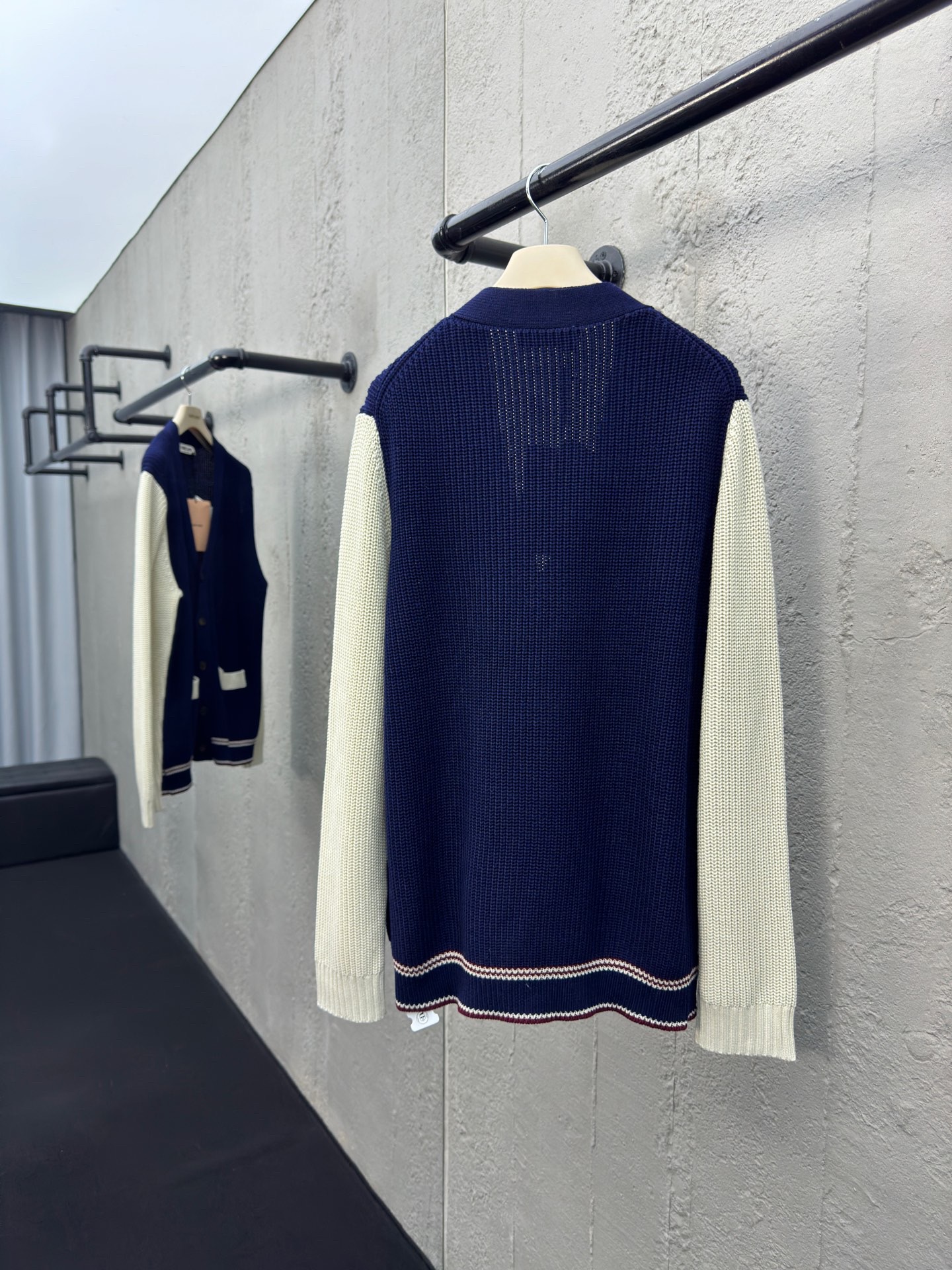 miumiu ウールxカシミヤ カーディガン