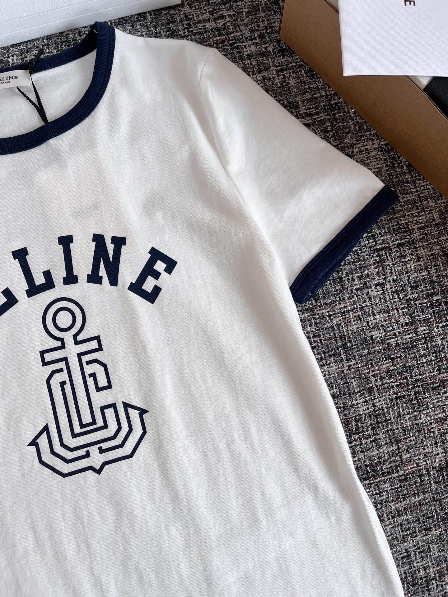 CELINE アンカー 70’s Tシャツ / コットンジャージー