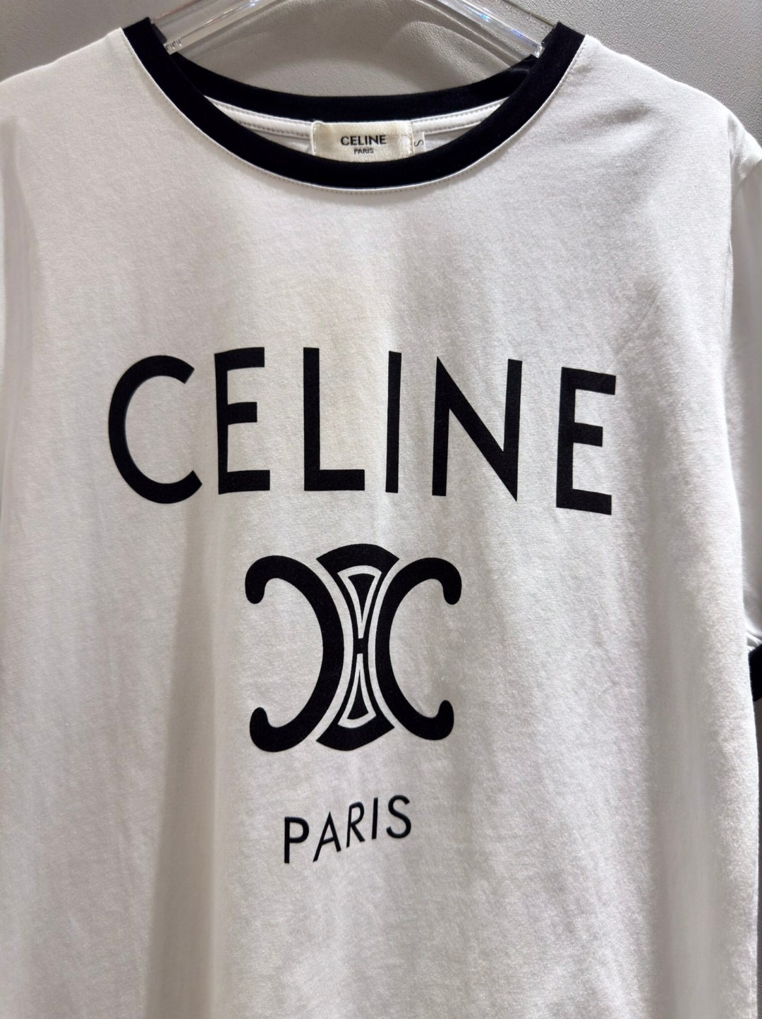 CELINE PARIS Tシャツ / コットンジャージー