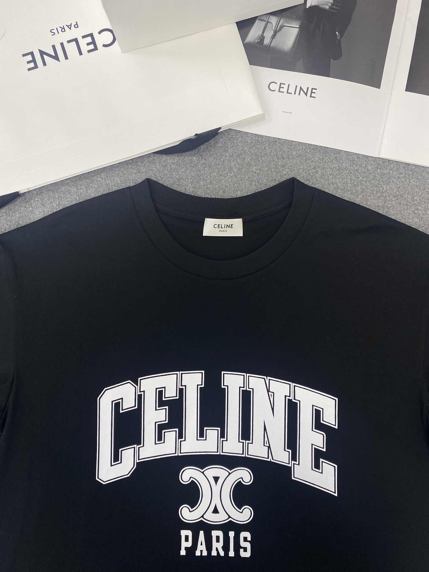 CELINE ルーズTシャツ / コットンジャージー