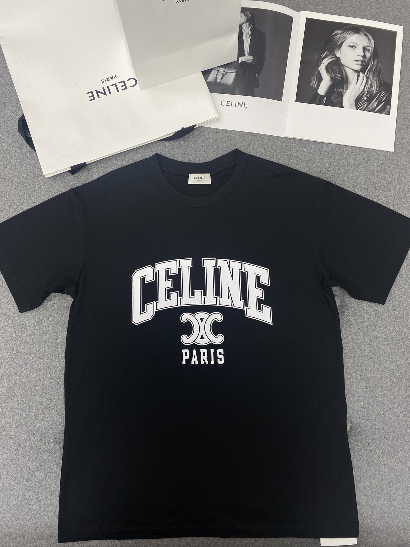 CELINE ルーズTシャツ / コットンジャージー
