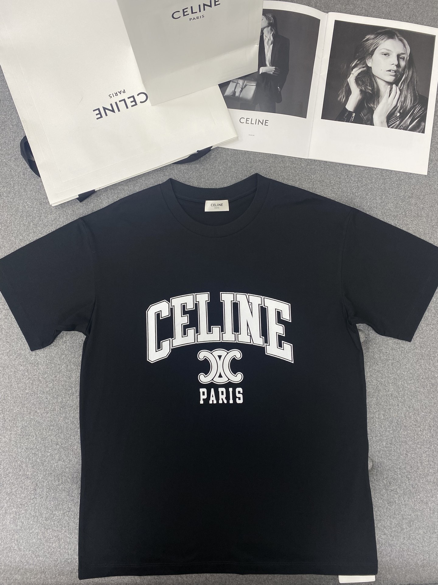 CELINE ルーズTシャツ / コットンジャージー