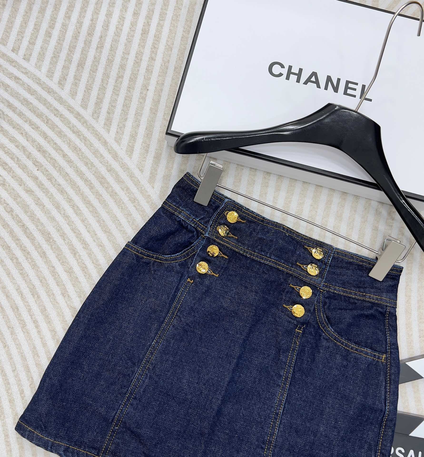 CELINE トラペーズ ミドルライズ ミニスカート