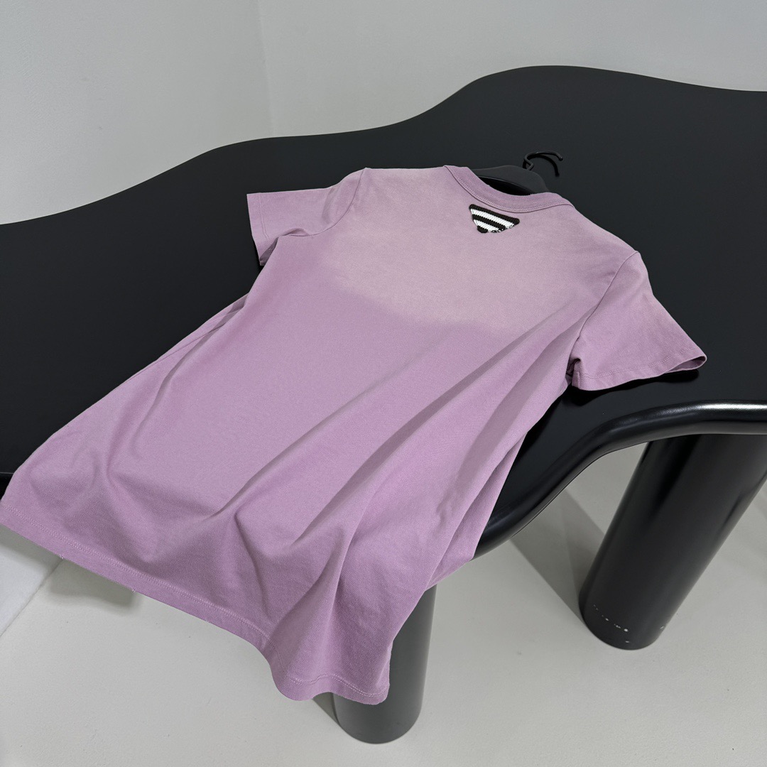 Prada プリント入り ジャージー Tシャツ