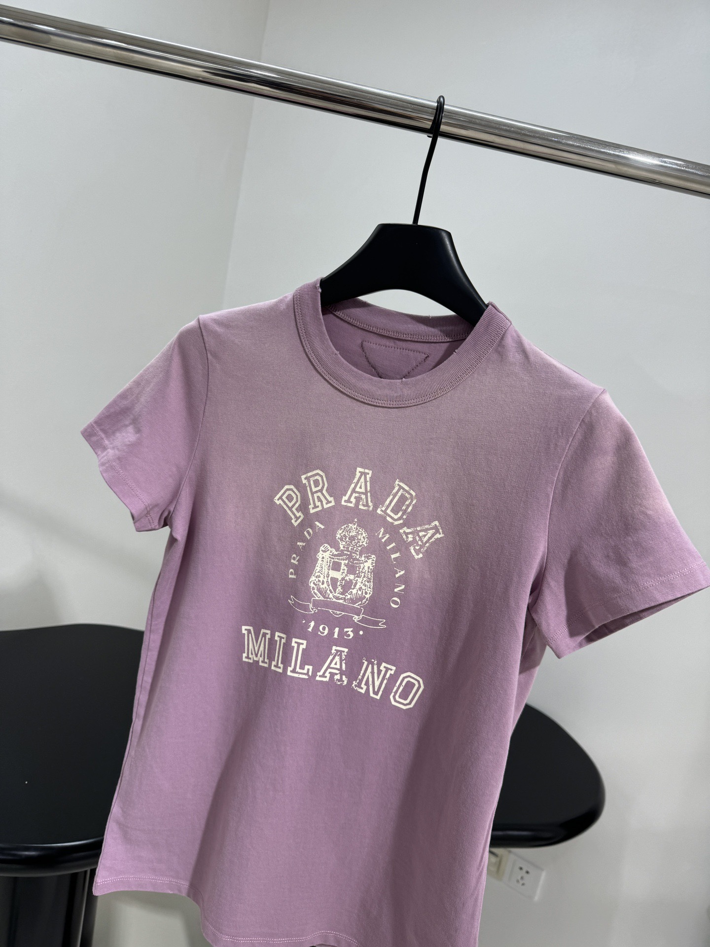 Prada プリント入り ジャージー Tシャツ