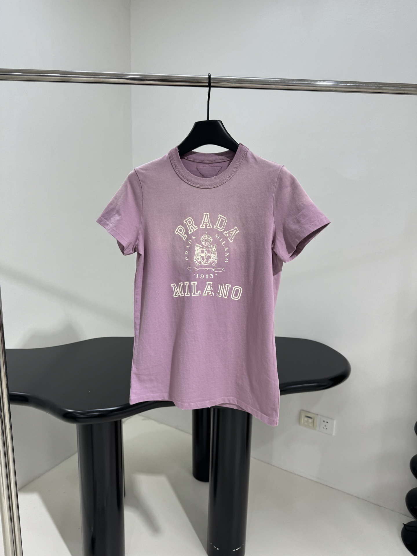 Prada プリント入り ジャージー Tシャツ