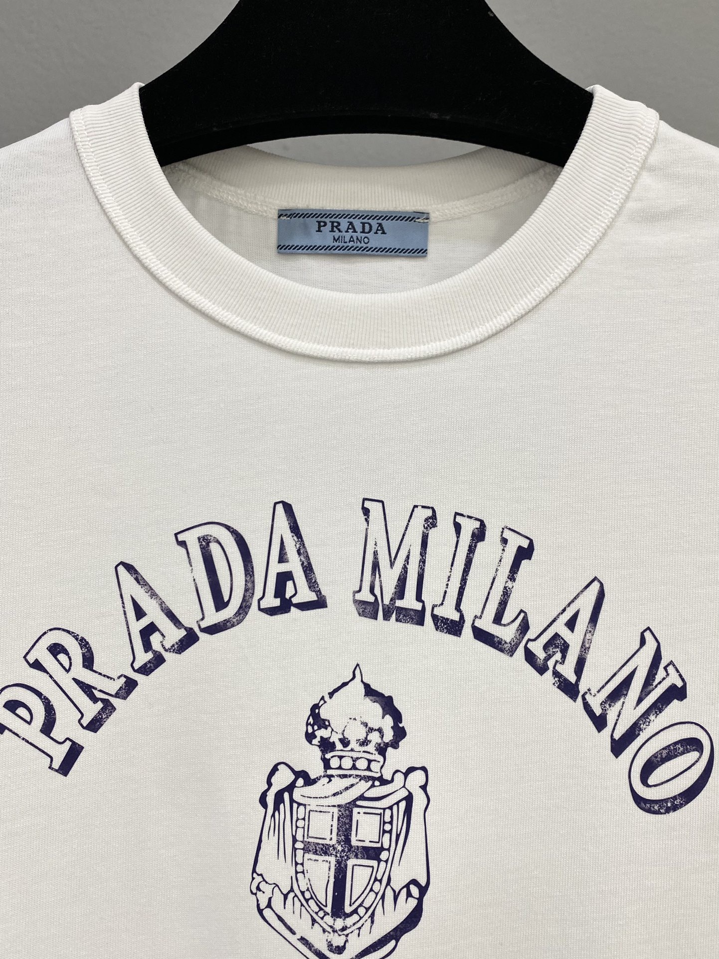 Prada プリント入り ジャージー Tシャツ