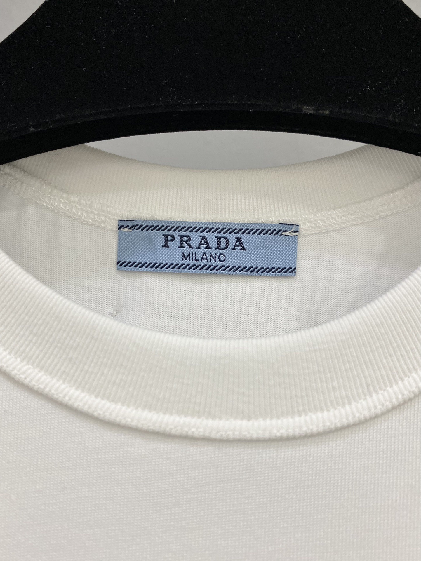 Prada プリント入り ジャージー Tシャツ