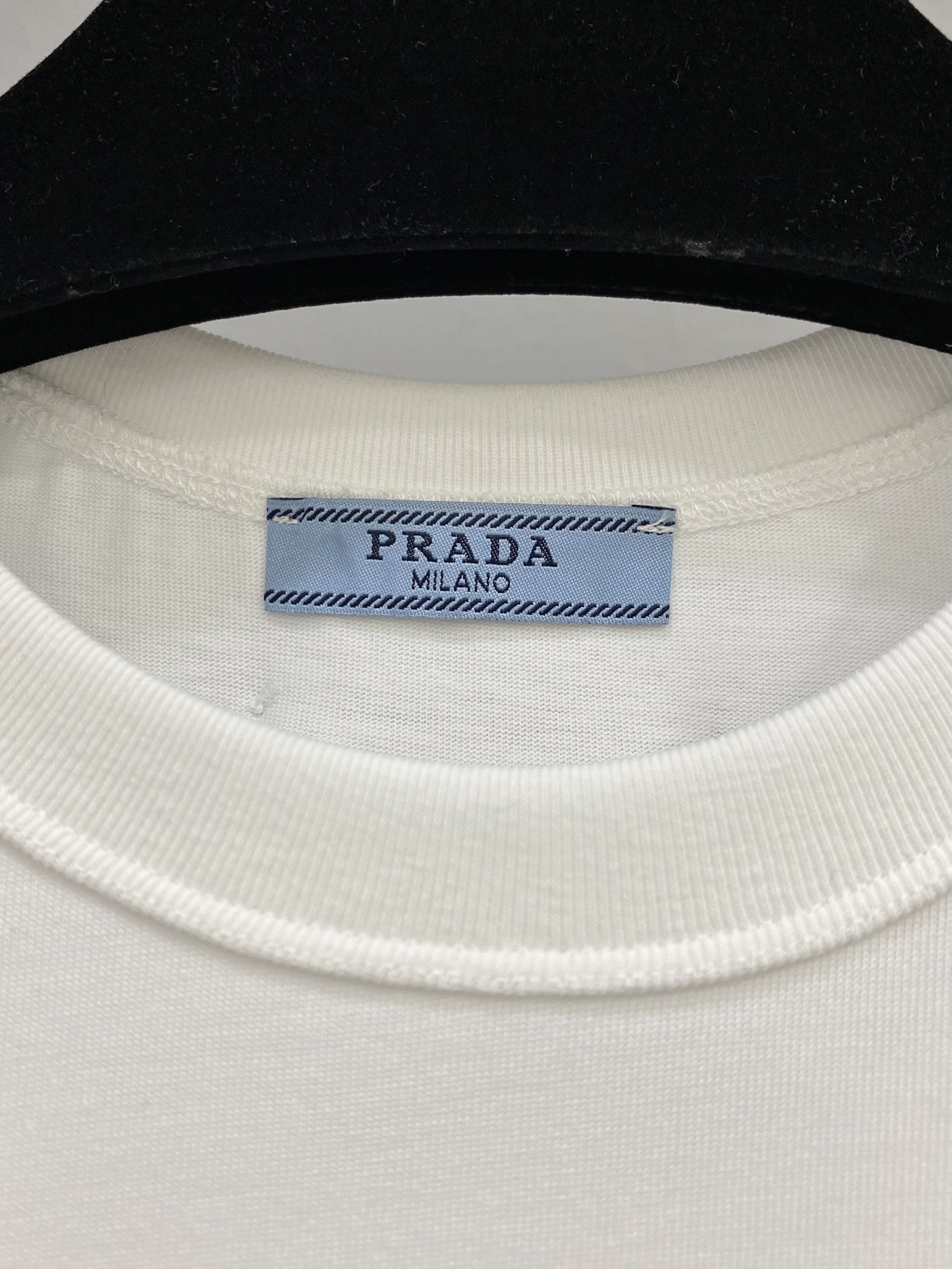 Prada プリント入り ジャージー Tシャツ