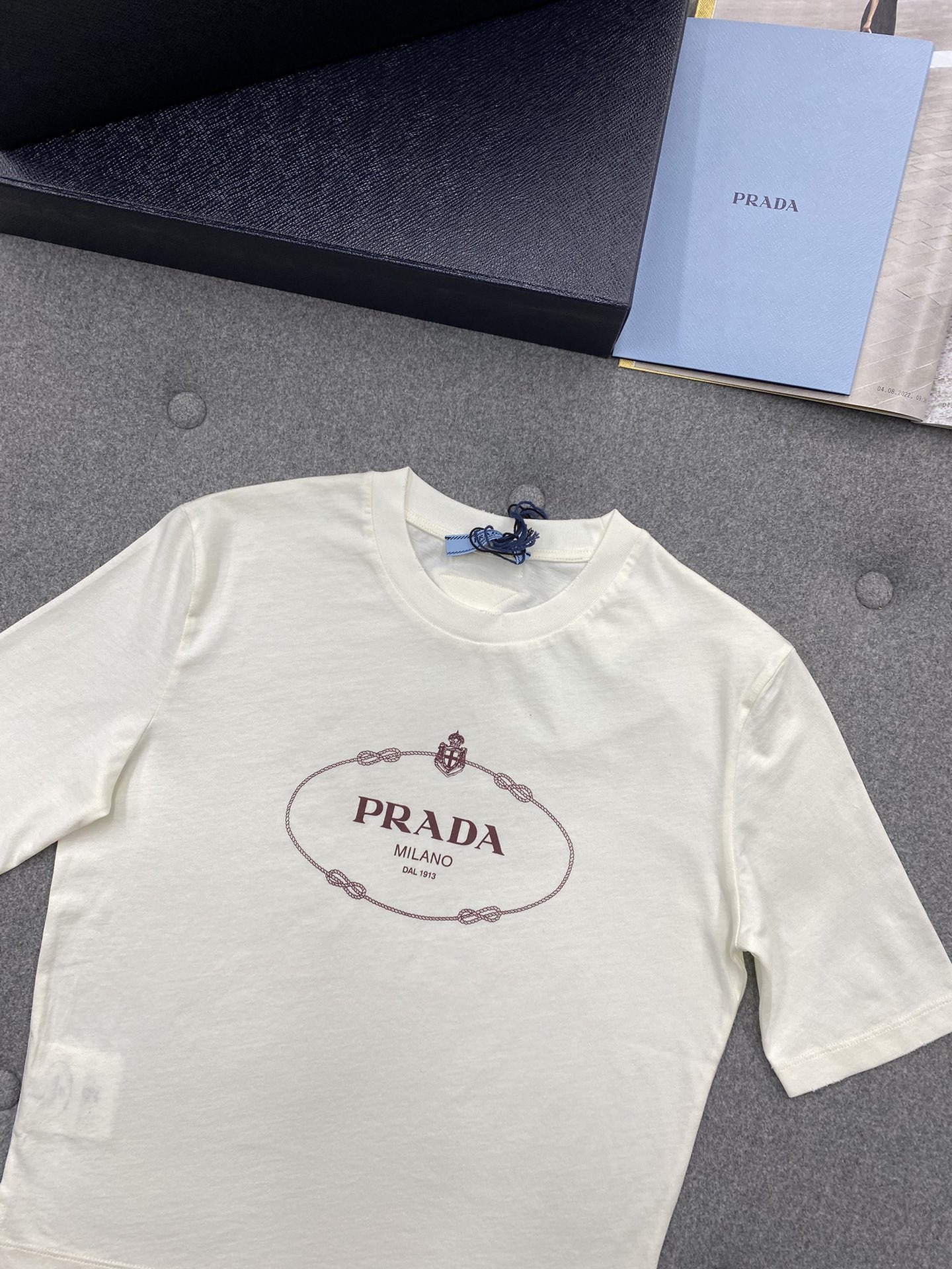 Prada  プリント入り ジャージー Tシャツ
