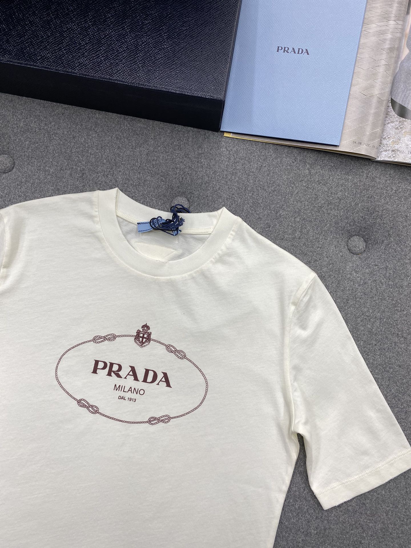 Prada  プリント入り ジャージー Tシャツ