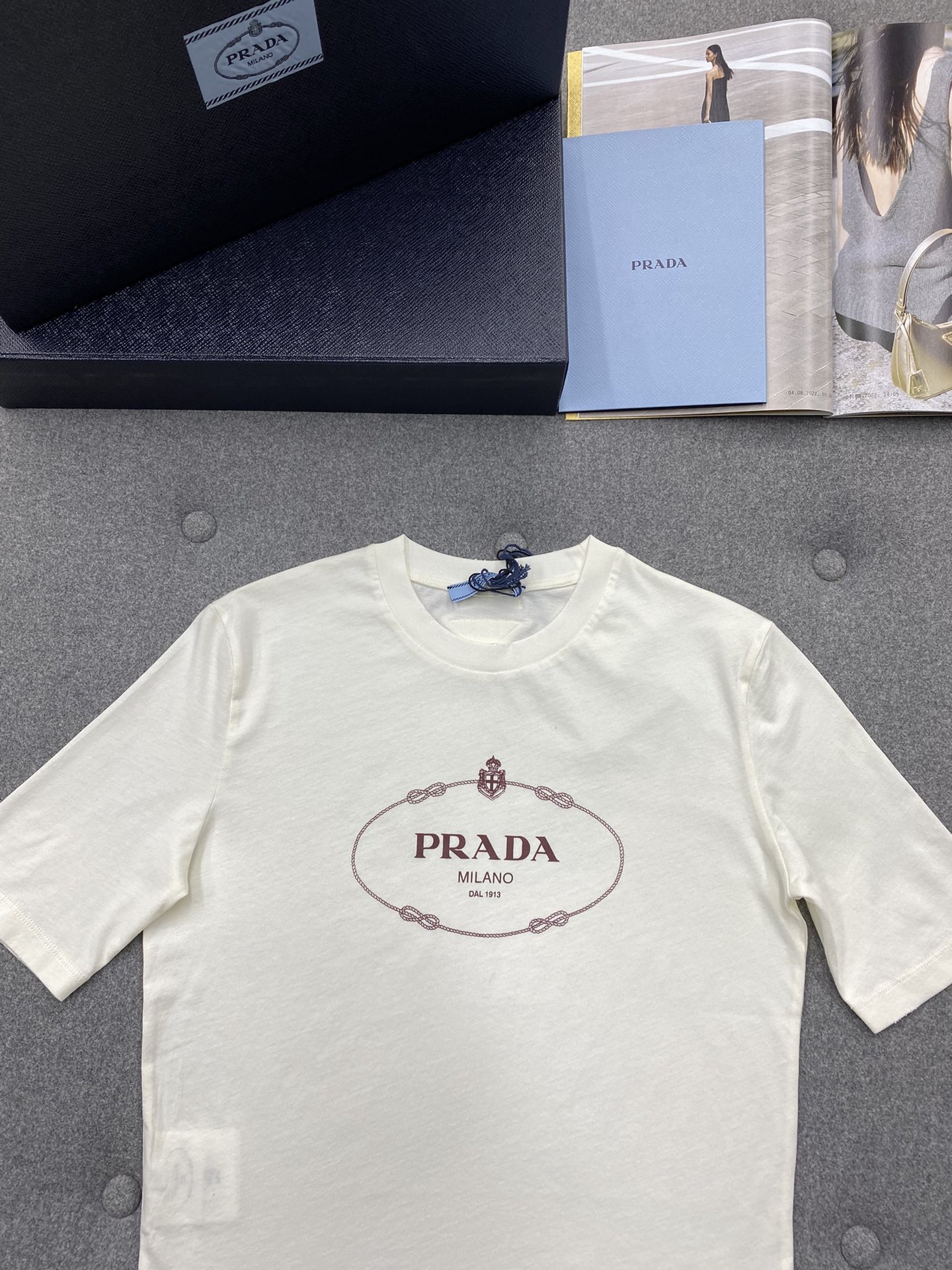 Prada  プリント入り ジャージー Tシャツ