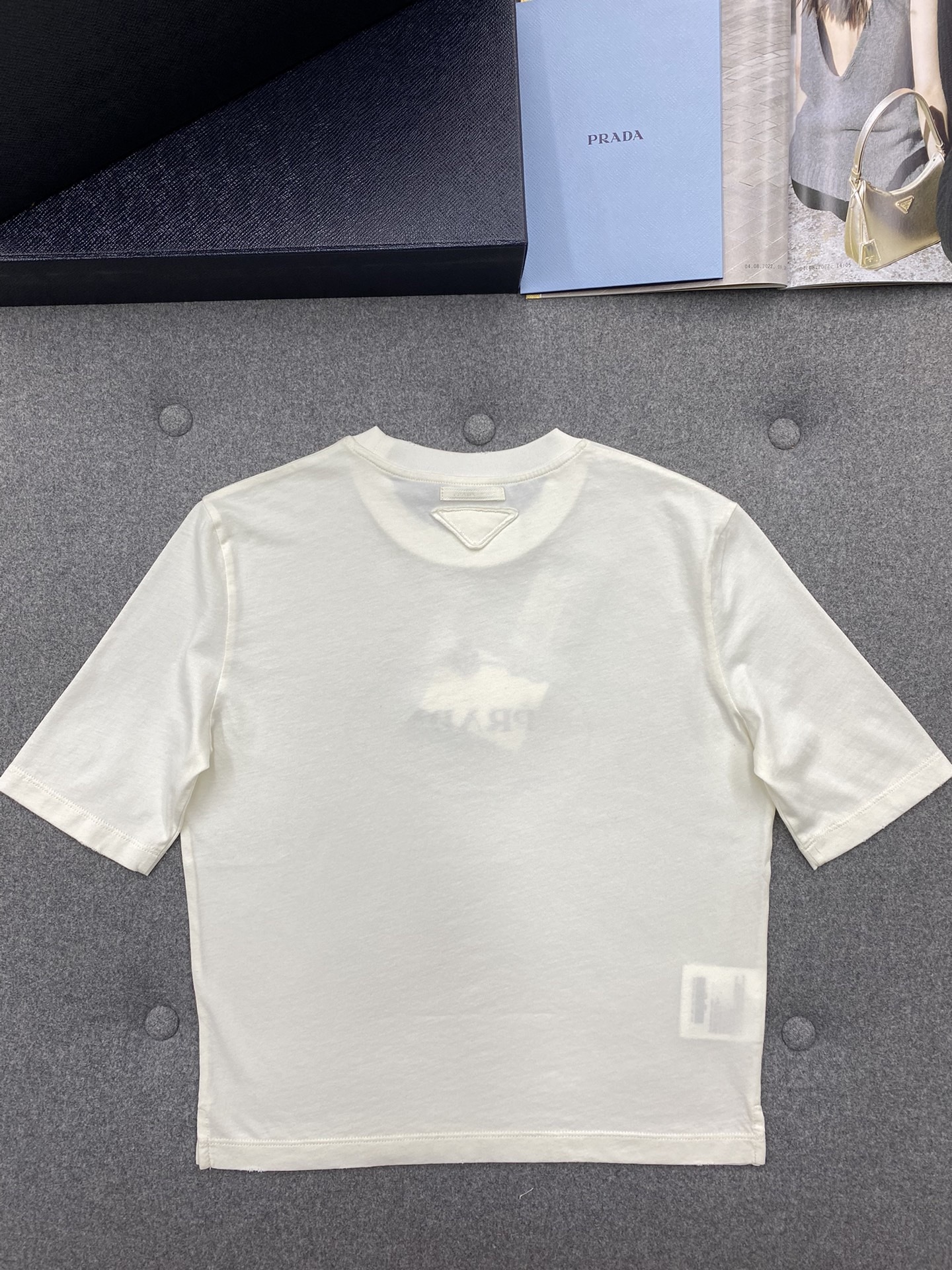 Prada  プリント入り ジャージー Tシャツ