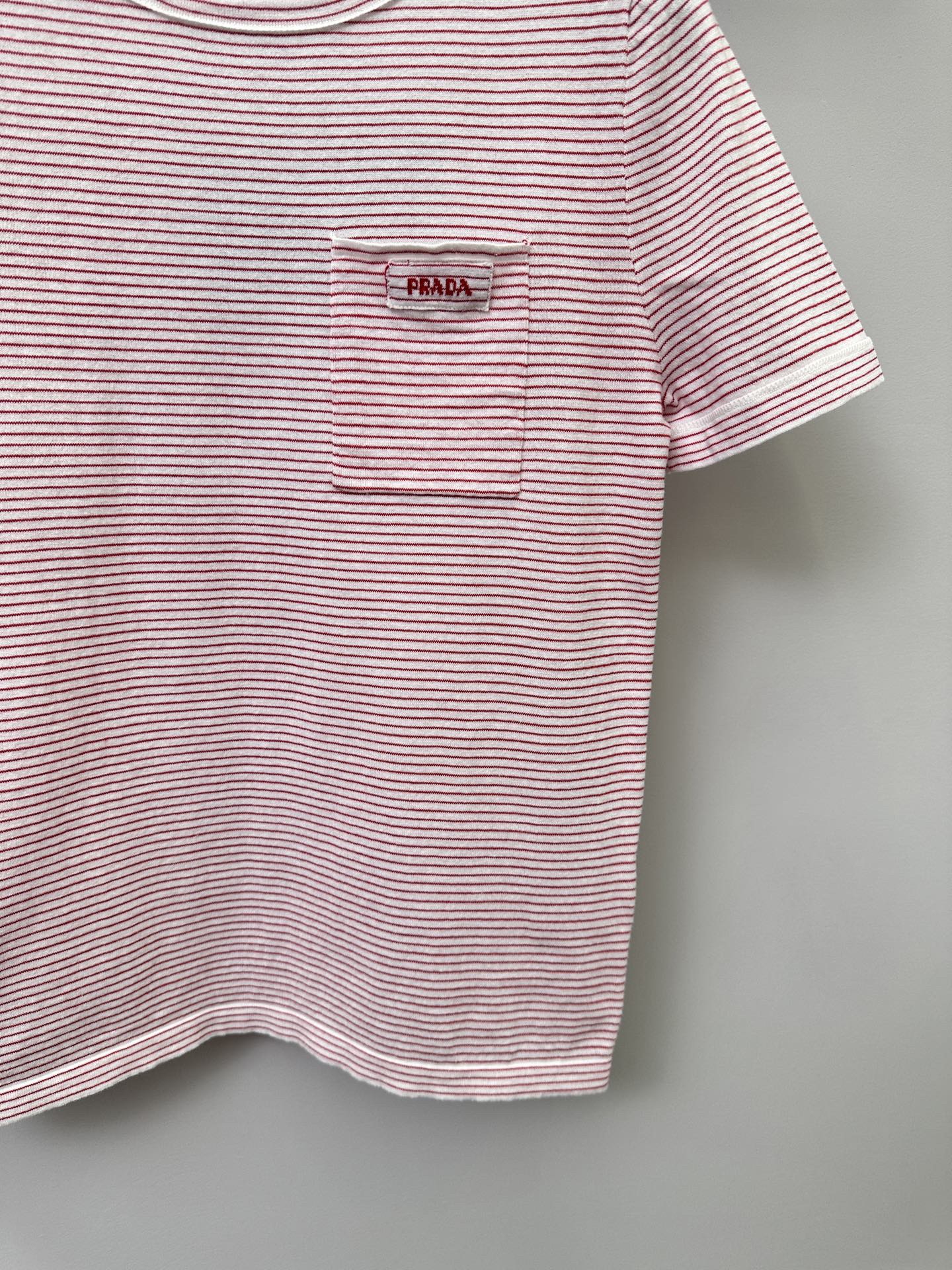 Prada ストライプ クルーネック セーター