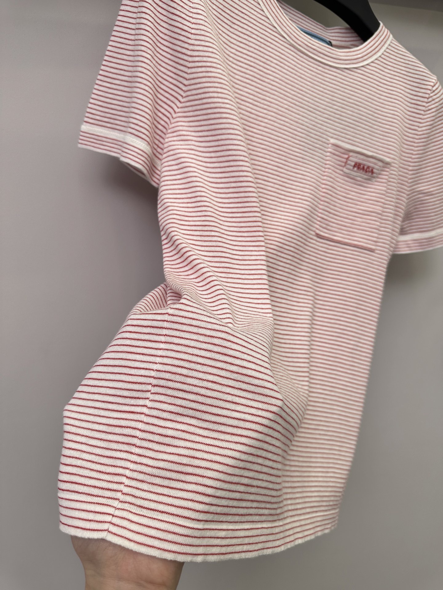 Prada ストライプ クルーネック セーター