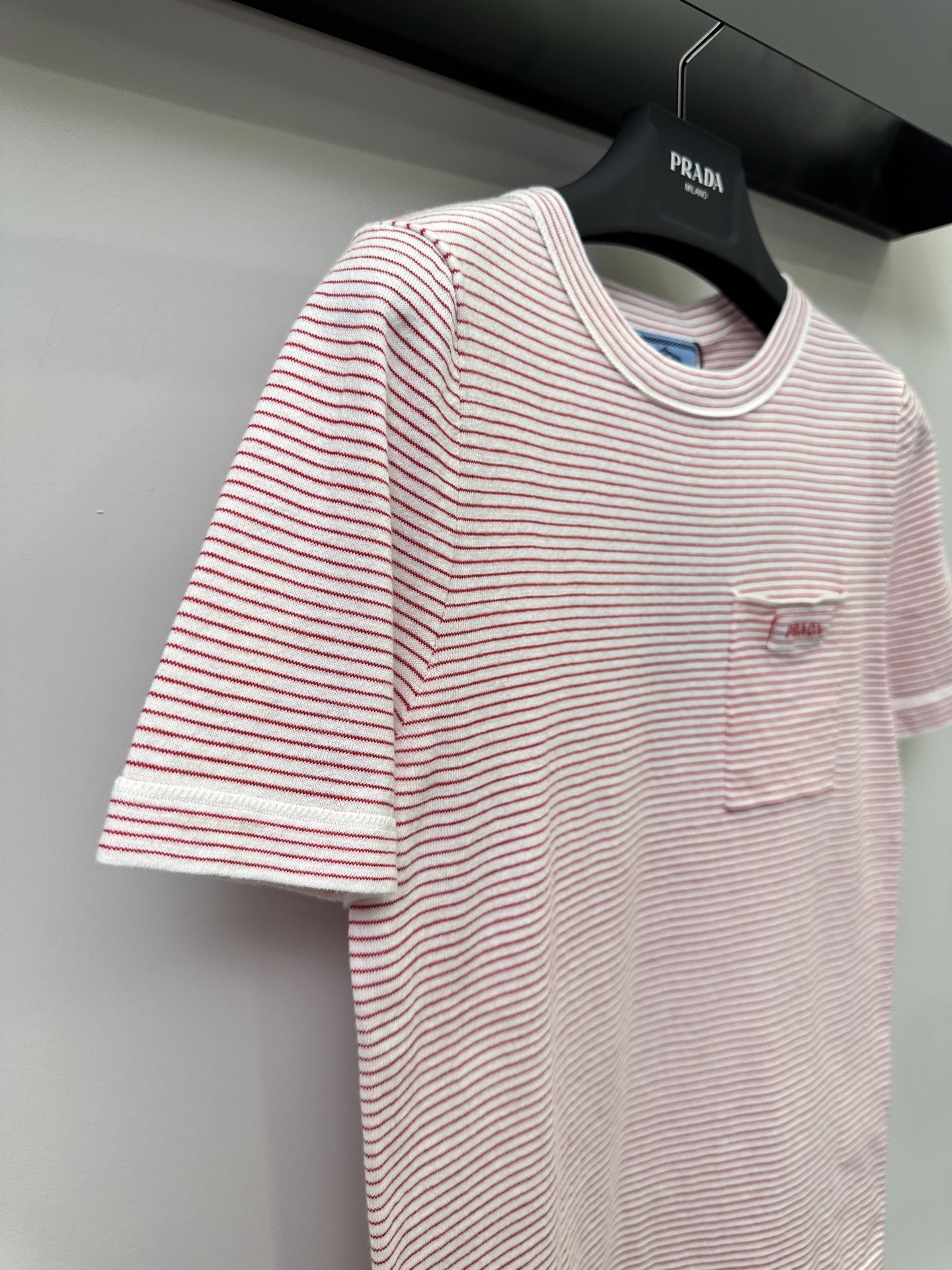 Prada ストライプ クルーネック セーター