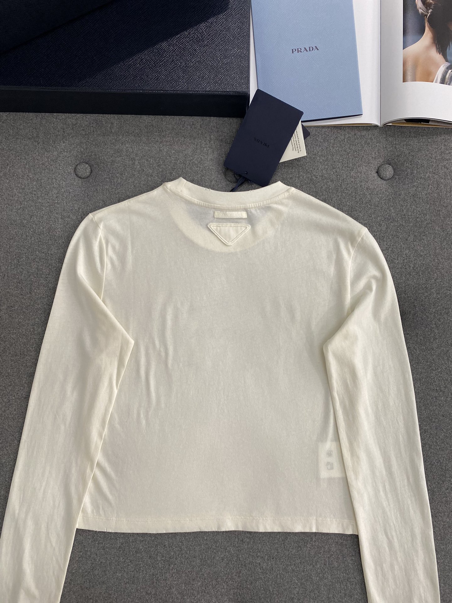 Prada プリント入り ジャージー トップ