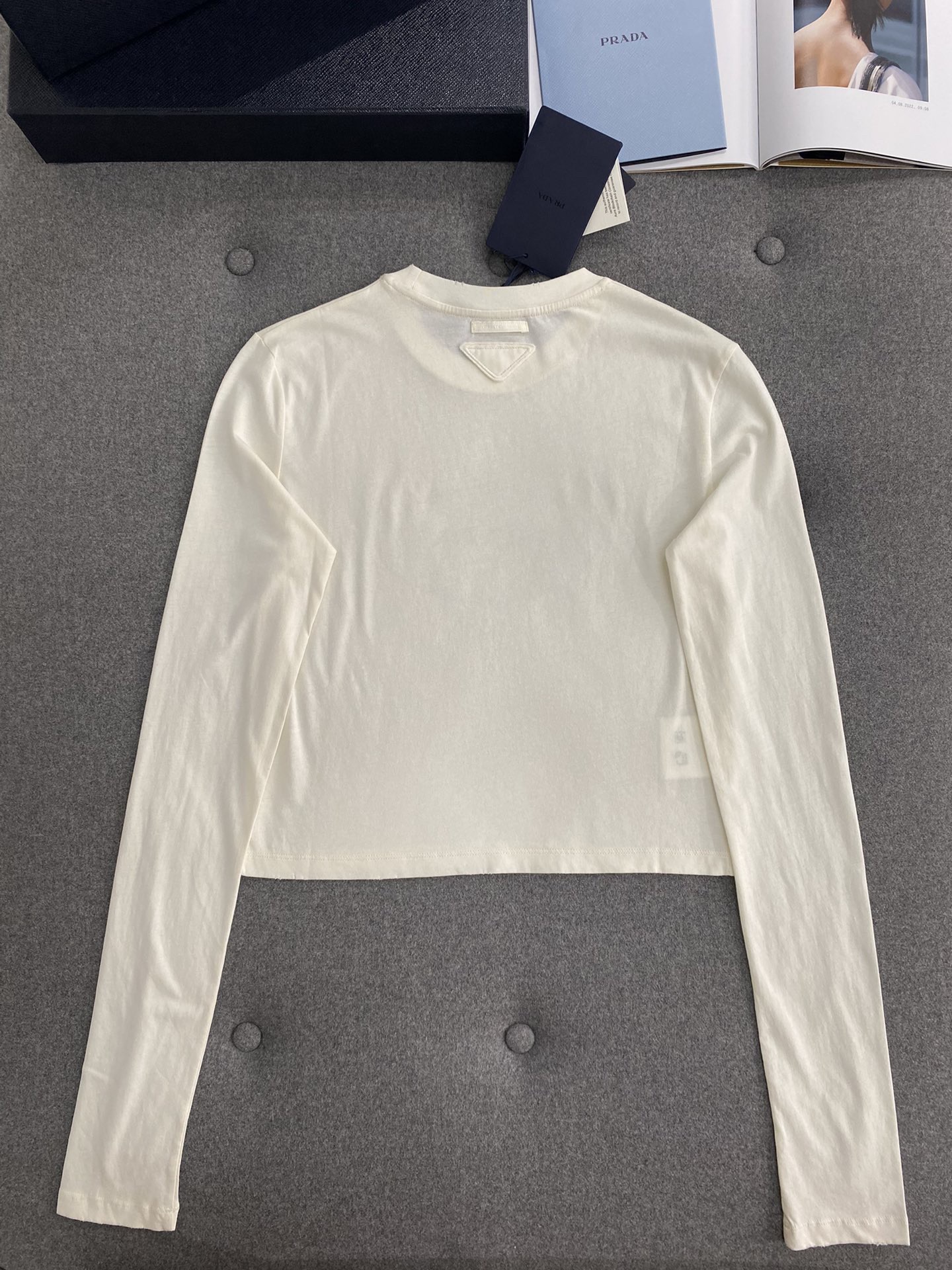 Prada プリント入り ジャージー トップ