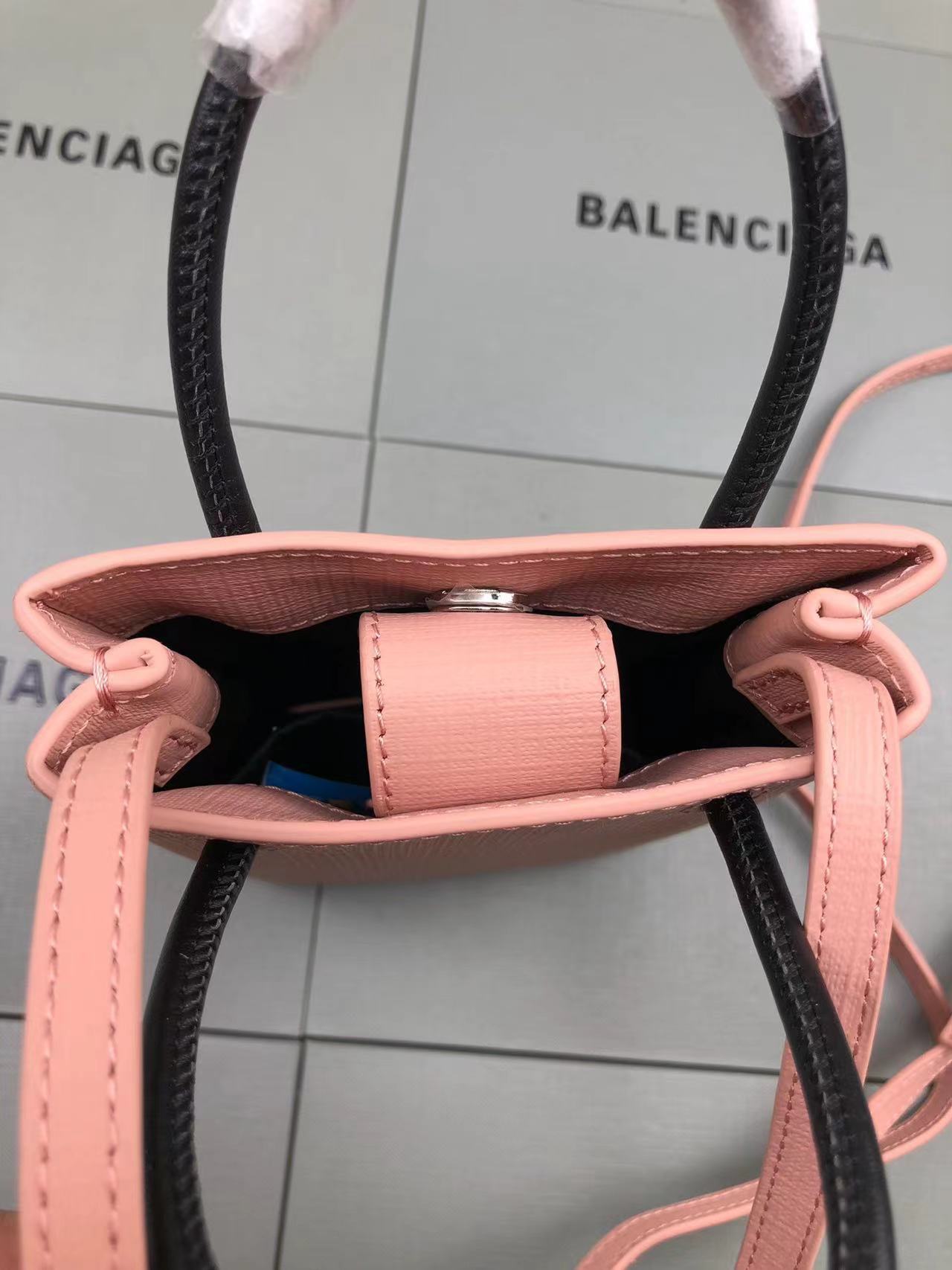バレンシアガ 2WAYハンドバッグ ショッピング ピンク